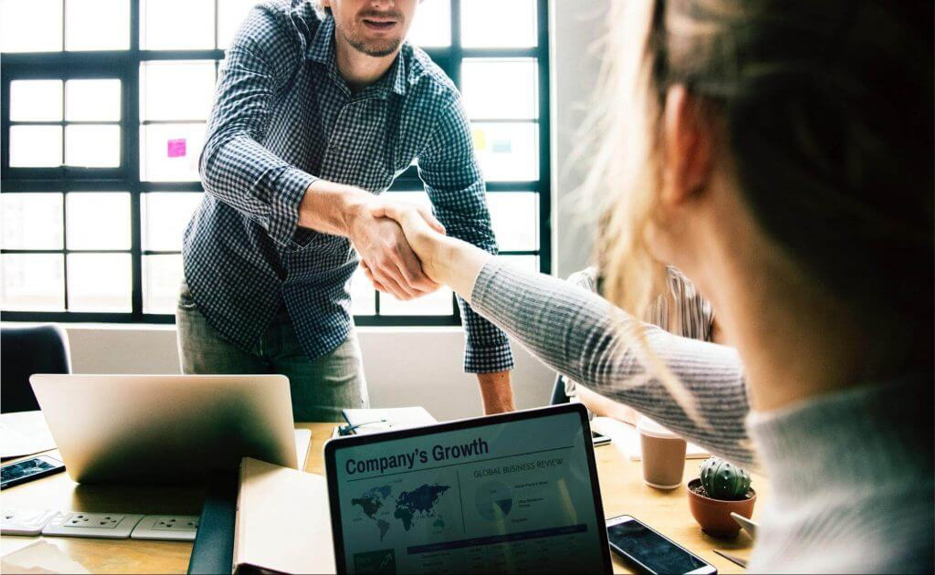 We work with you We work with you